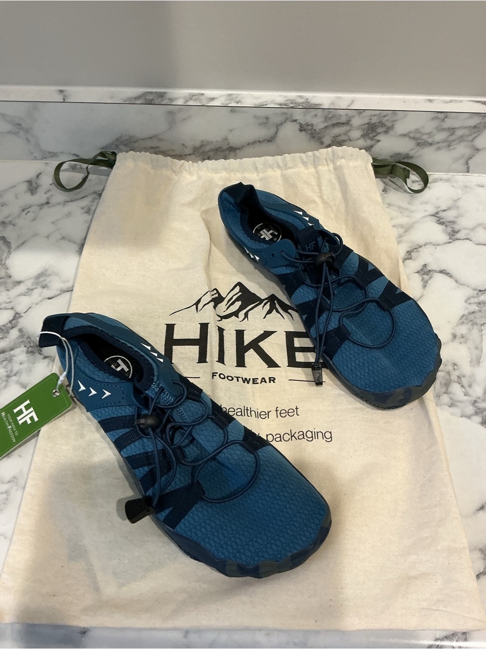Hike Footwear Women's Athletic Shoes in Teal Blue